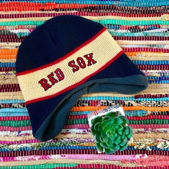 red sox winter beanie
